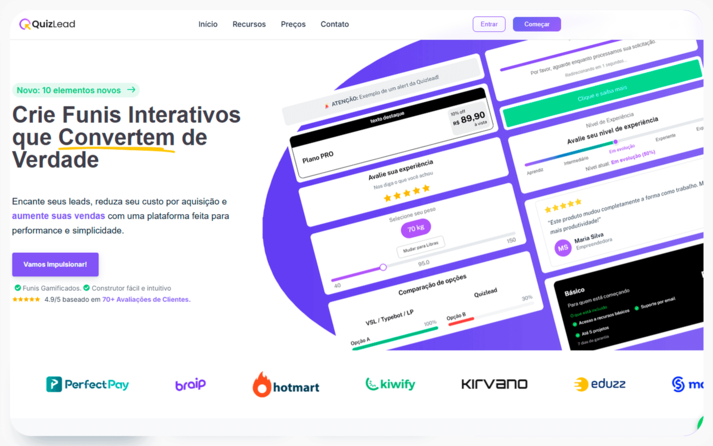 Tablet com site do cliente 1