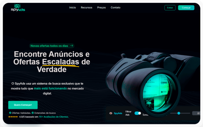 Tablet com site do cliente 3