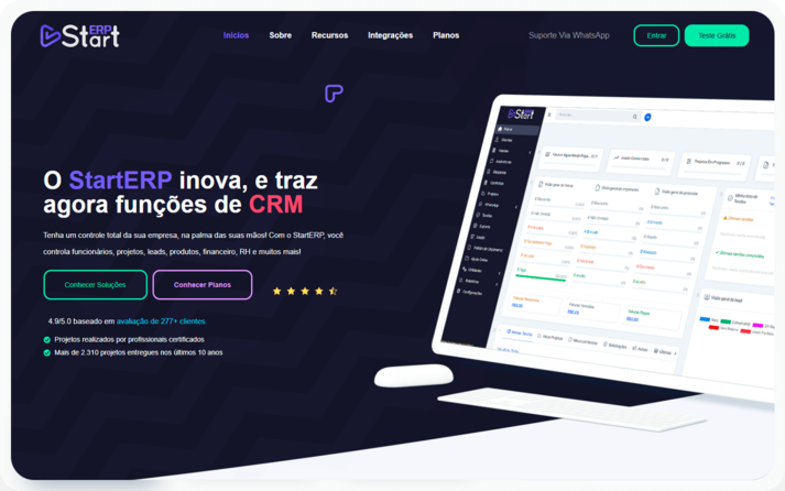 Tablet com site do cliente 2
